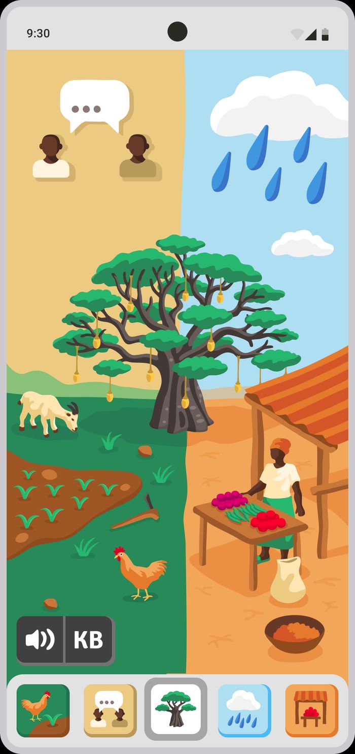 The main page of the Minodu App